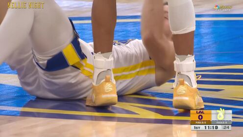 🏀季前赛-首节45分!勇士大胜残阵湖人 库里16+5 伦德博格17+9